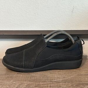 Clarks Sillian Paz Women’s Slip-Ons Shoes Size 10 Black